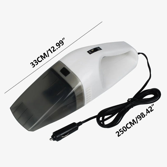 Car Vacuum Cleaner, Handheld 8000Pa Wet and Dry Strong Suction Vac, High Power for Interior Cleaning, DC 12V Lightweight Portable Vacuum Cleaner with Low Noise Only for Car