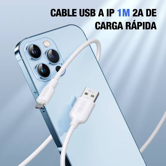 1HORA 2.1A 1m USB-A to Lightning Fast Charging and Data Sync TPE Cable