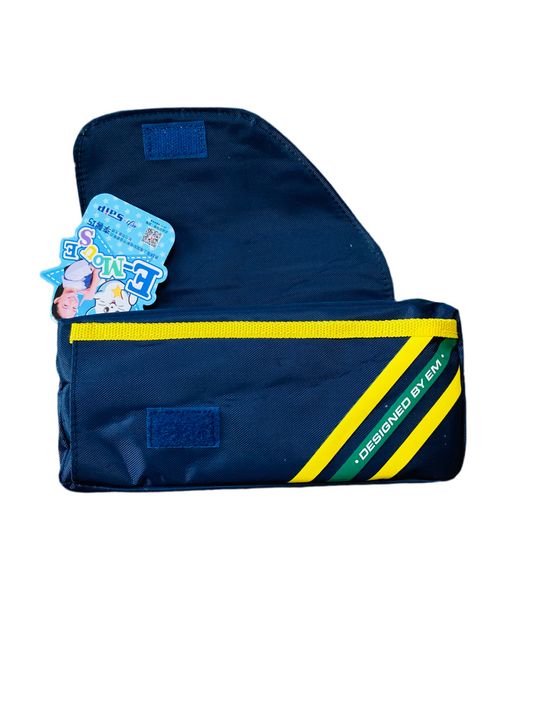 Classic Style M Zipper Pouch For Boys & Girls (Washable)