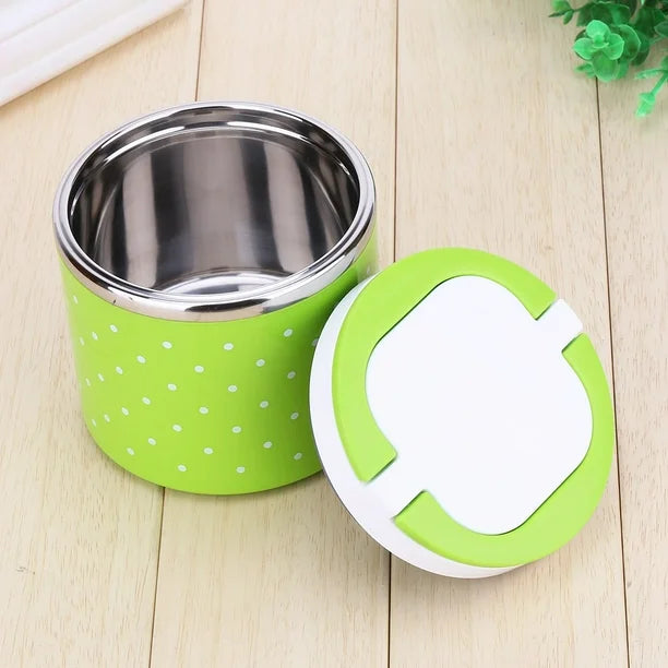 1000ml Lunch Box Food Container,1-3 Layer Stainless Steel Insulation Thermo Thermal Lunch Box Food Container Hot, Picnic Food Container