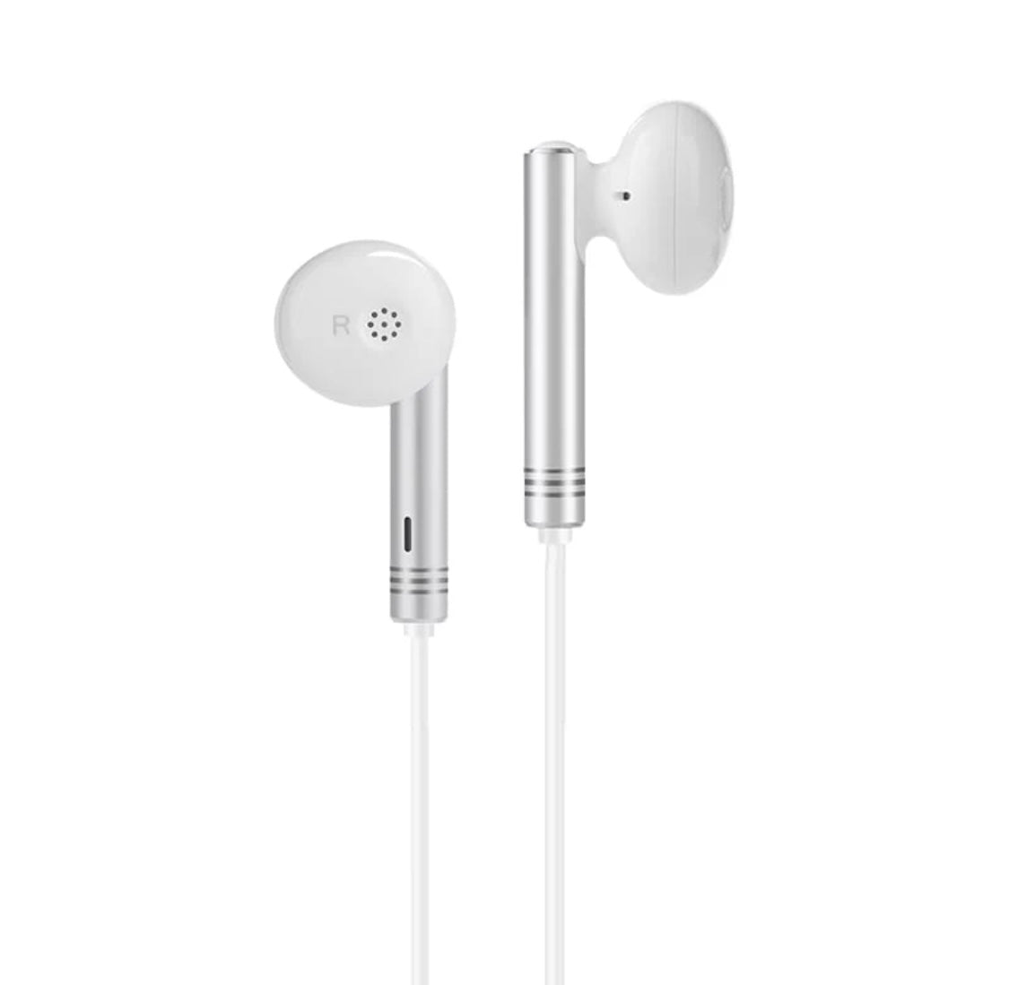 Genuine Huawei USB Type C Earphones With Mic Compatible All Phones - White
