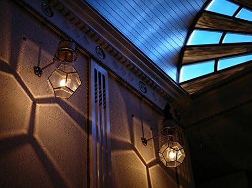 LED Vintage Edison Bulb G80 6W LED Light Filament Bulb, Globe Bulb E27 Base, Clear Warm White 2700K, LED Edison Bulb 50Watts Equivalent
