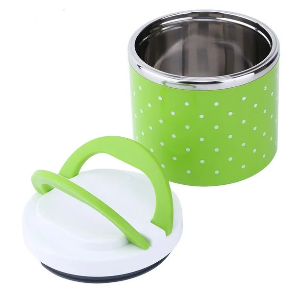 1000ml Lunch Box Food Container,1-3 Layer Stainless Steel Insulation Thermo Thermal Lunch Box Food Container Hot, Picnic Food Container