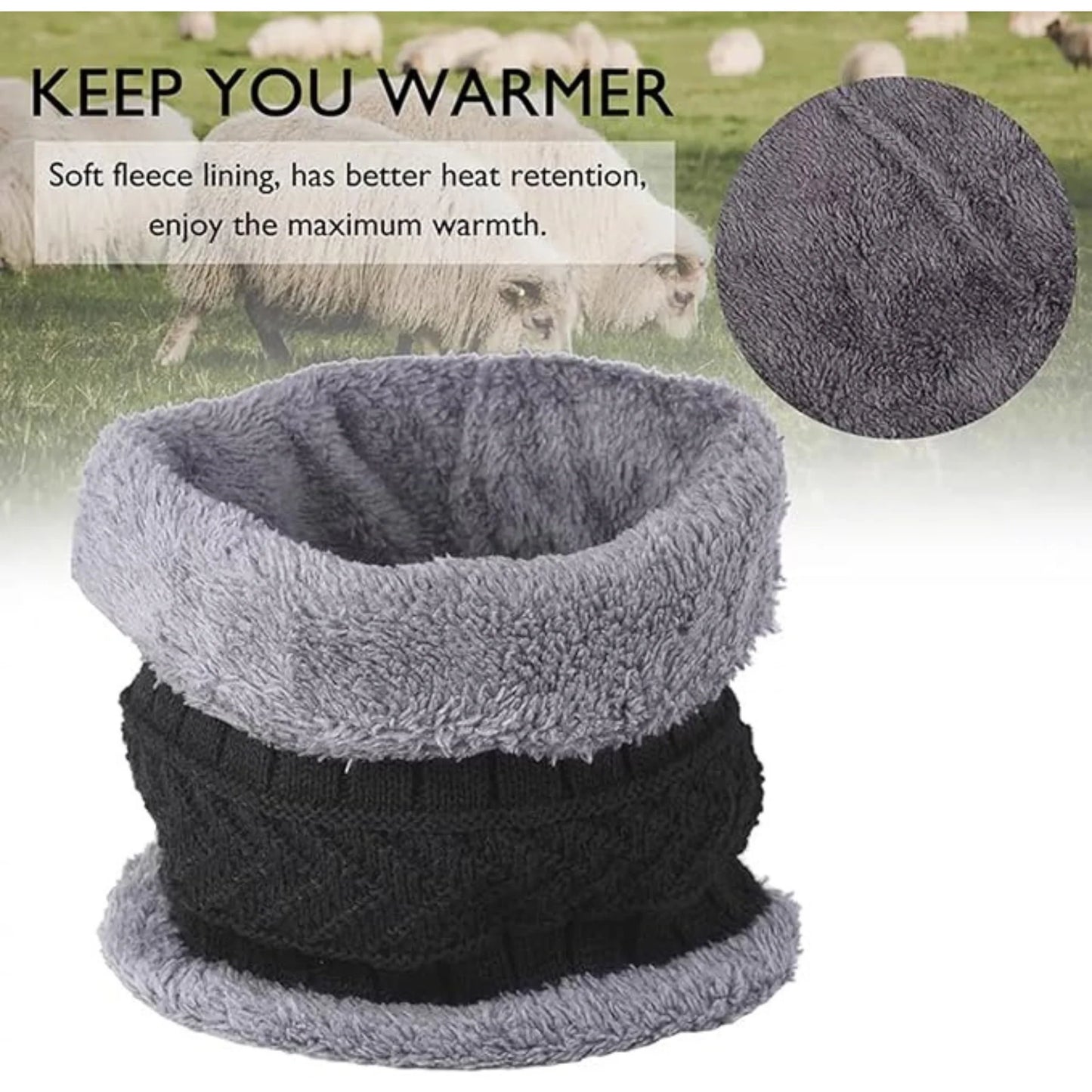 Woolen Winter Cap for Men Women Woolen Cap for Women in Winter for Thermal Wear Stylish Soft Winter Caps for Boys & Girls for Warm Wear Head Winter Cap Men Woolen Cap Bennies (Random)