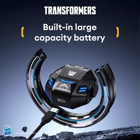 Transformers TF-T36 Wireless Earbud Bluetooth 5.4 HiFi HD Sound Call Headphones Waterproof Low Endurance