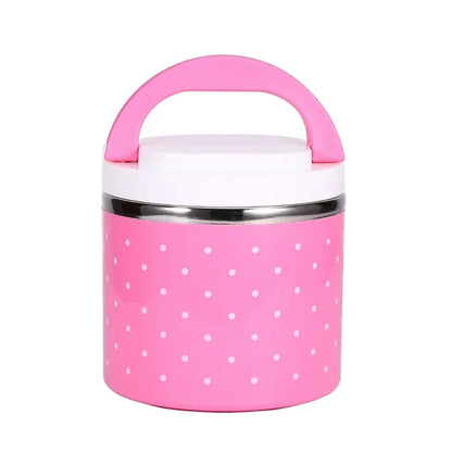 1000ml Lunch Box Food Container,1-3 Layer Stainless Steel Insulation Thermo Thermal Lunch Box Food Container Hot, Picnic Food Container