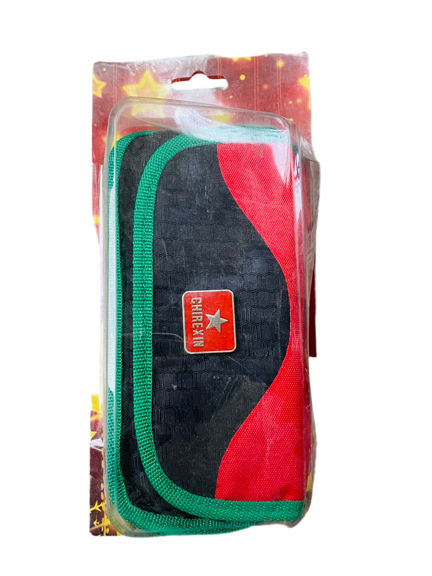 Multicolor Triple Pocket Utility Case – For School, Travel & Accessories Pouch