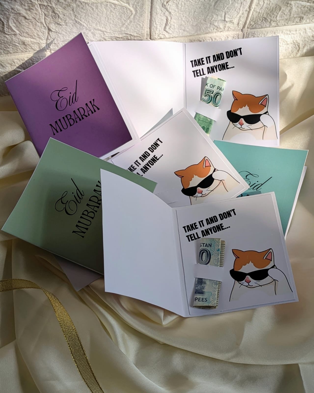 Funny Meme Eid Money Envelopes (Set of 3)