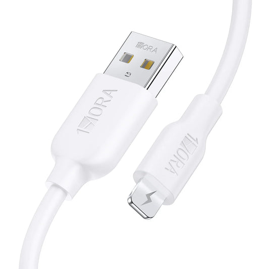 1HORA 2.1A 1m USB-A to Lightning Fast Charging and Data Sync TPE Cable