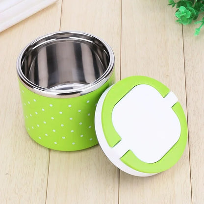 1000ml Lunch Box Food Container,1-3 Layer Stainless Steel Insulation Thermo Thermal Lunch Box Food Container Hot, Picnic Food Container
