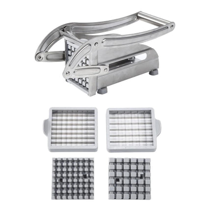 Fries Machine Fries Cutter Manual Potato Cutter Shredder French Fries Slicer Potato Chips Maker Meat Chopper Cutting Machine Kitchen Tools French Fries Slicer