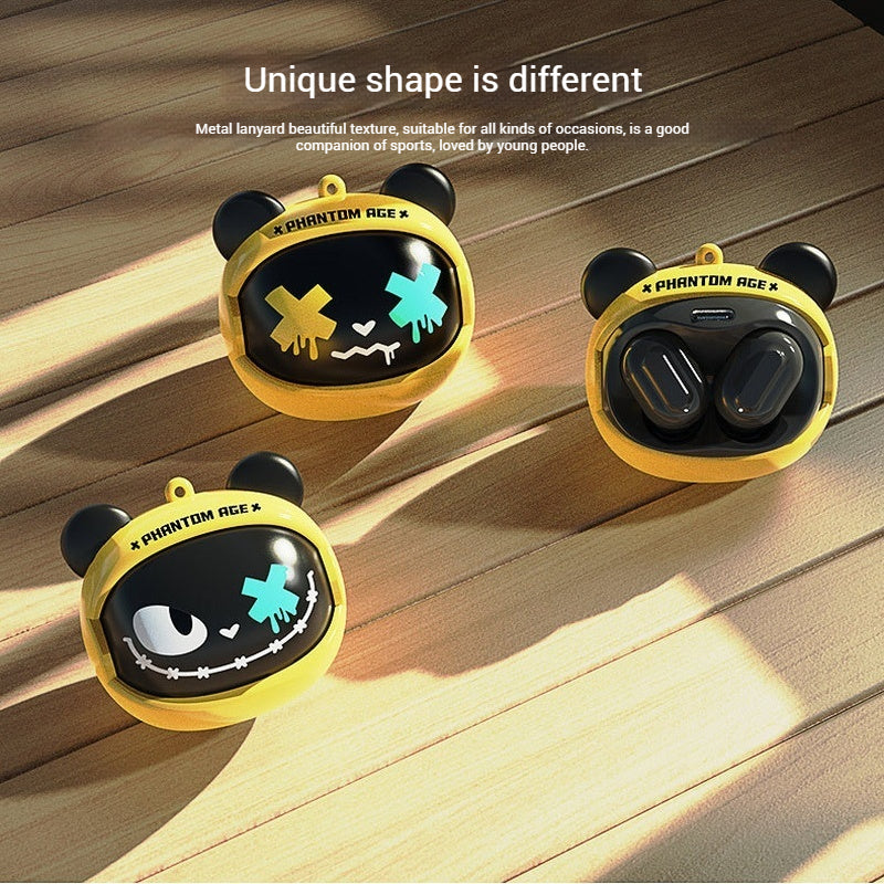 2025 New Rotating Face Changing Bluetooth Earphones Ultra Long Battery Life In Ear High Beauty G05d Low Latency Cute Earphones