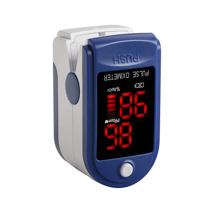 Finger Tip Pulse Oximeter - Blood Oxygen Saturation (SpO2) and Pulse Rate Monitor