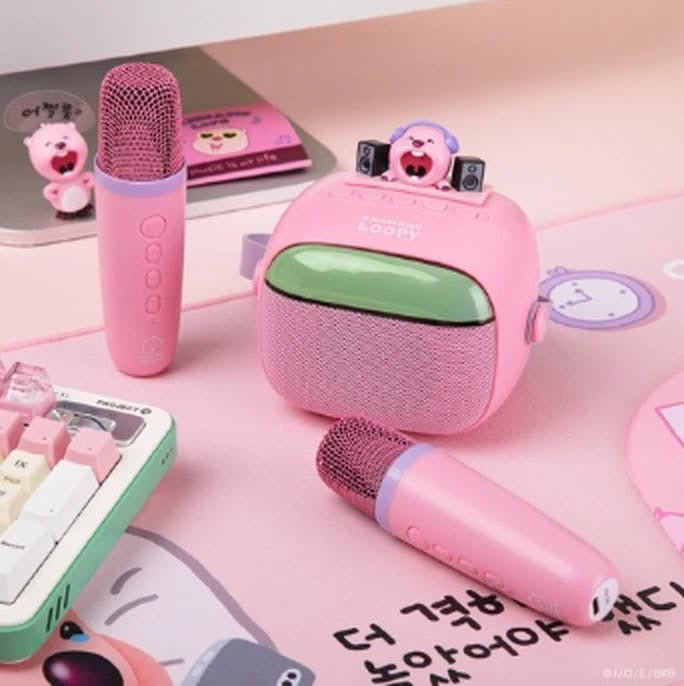 Zanmang Loopy Wireless Bluetooth Speaker Set with 2 Microphones