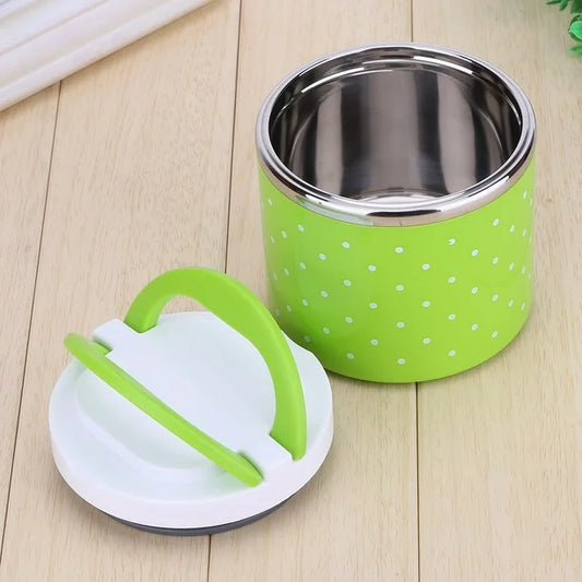 1000ml Lunch Box Food Container,1-3 Layer Stainless Steel Insulation Thermo Thermal Lunch Box Food Container Hot, Picnic Food Container