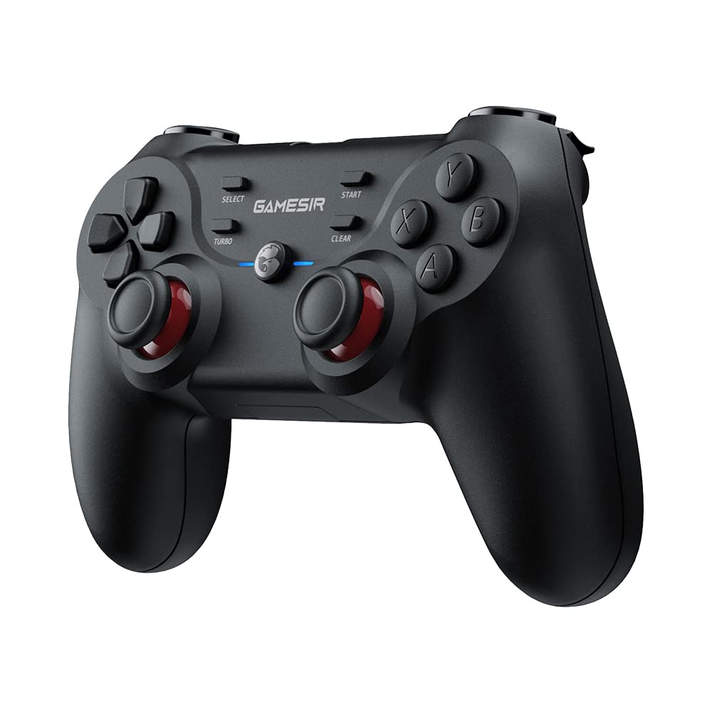 GameSir T3 Wireless Gaming  Controller, PC Controller for Windows 7/8/10/11, Android, Gamepad Joystick with Turbo and Dual Vibration, Gaming Controller for Android TV/TV Box, 40 Hours Working Battery