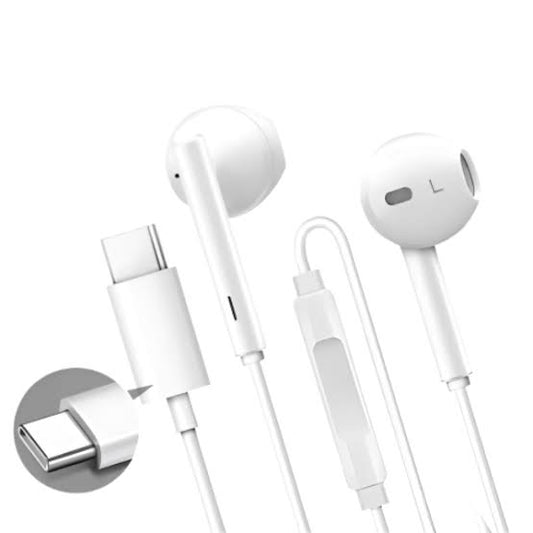 Gionee Type-C Original Handsfree | Clear Sound with Built-in Mic