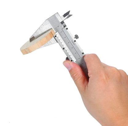 0.02MM Precision Vernier Caliper Vernier Measuring Tool Metal Vernier Caliper Convenient for Vernier Measuring Tool for Archaeological Measurement