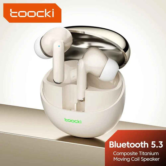 Toocki Y913 Wireless Earphones TWS Bluetooth 5.3 Headphone Sports Headset HIFI Music Earbuds With Microphone