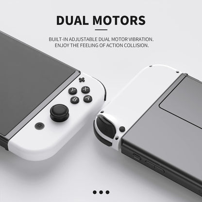 Joy Cons for Switch Nintendo, Replacement for Nintendo Switch Controller, Wireless Left and Right Joy Cons for Switch Nintendo Support Dual Vibration/Wake-up/Screenshot