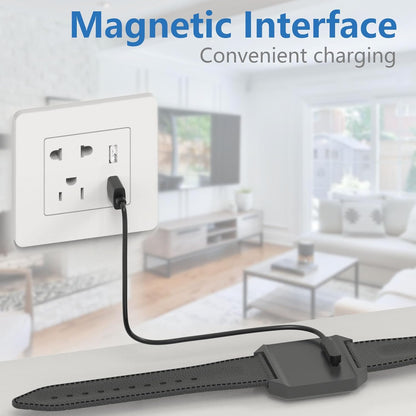 Smart Watch Charger Magnetic 4 Pin for Bluetooth Smart Watches GT88 G3 GT68 KW08 KW18 Y3 KW88 KW98 KW99 KW28 FS08 GV68 KW06 USB Charging Cable Replacement 2FT- Contact Pin Spacing 7.62mm