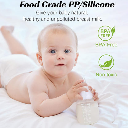 Double Electric Breast Pumps Portable - Electric Breastfeeding Pumps 3 Modes 9 Levels LCD Display Rechargeable Breast Milk Pump, BPA Free, Green （24mm Flange）