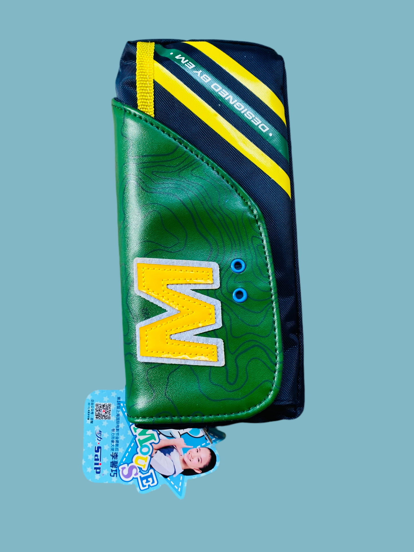 Classic Style M Zipper Pouch For Boys & Girls (Washable)