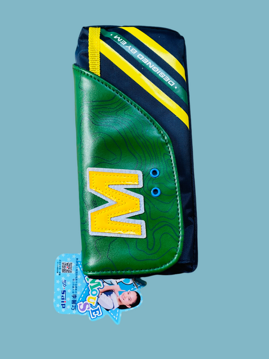 Classic Style M Zipper Pouch For Boys & Girls (Washable)