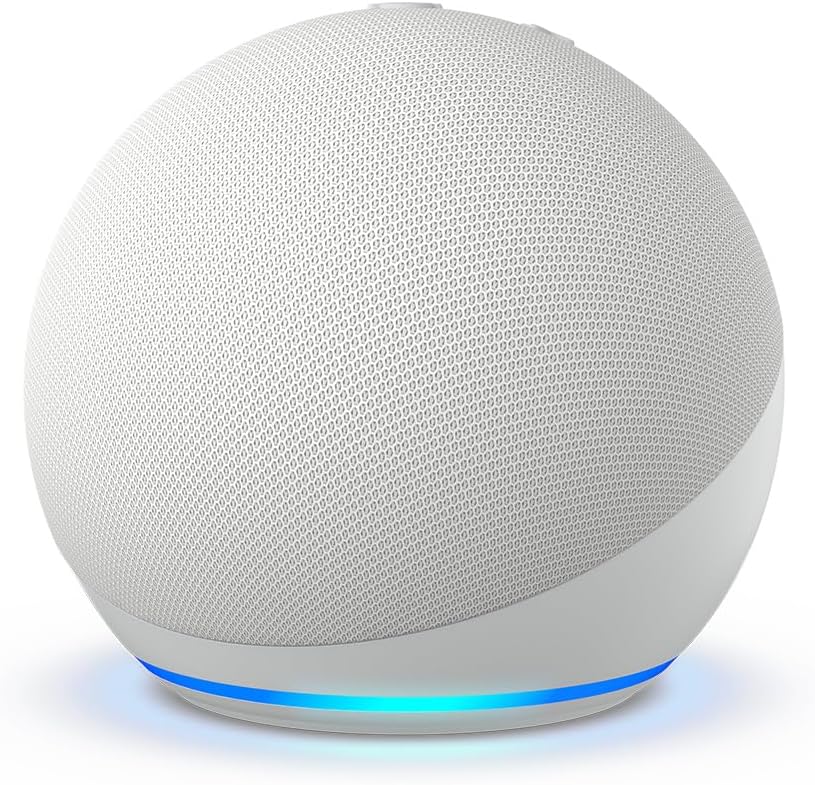 Amazon Echo Dot 5th Gen, Vibrant sounding Alexa speaker, Great for bedrooms, dining rooms and offices
