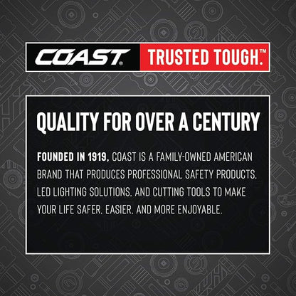 COAST® LED Head Torch 100 lm, 39 m Range
