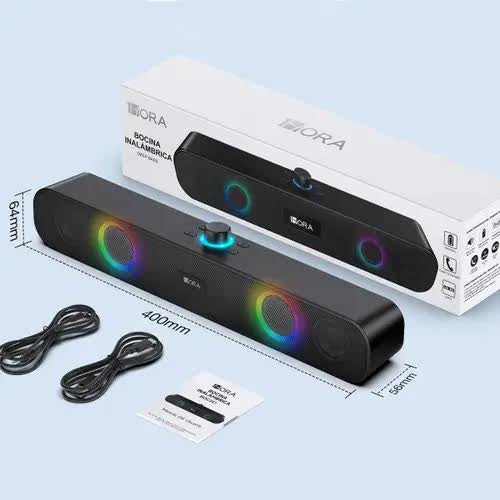 1Hora Bocina Bluetooth Speaker BOC241 - Portable Sound, Powerful Bass