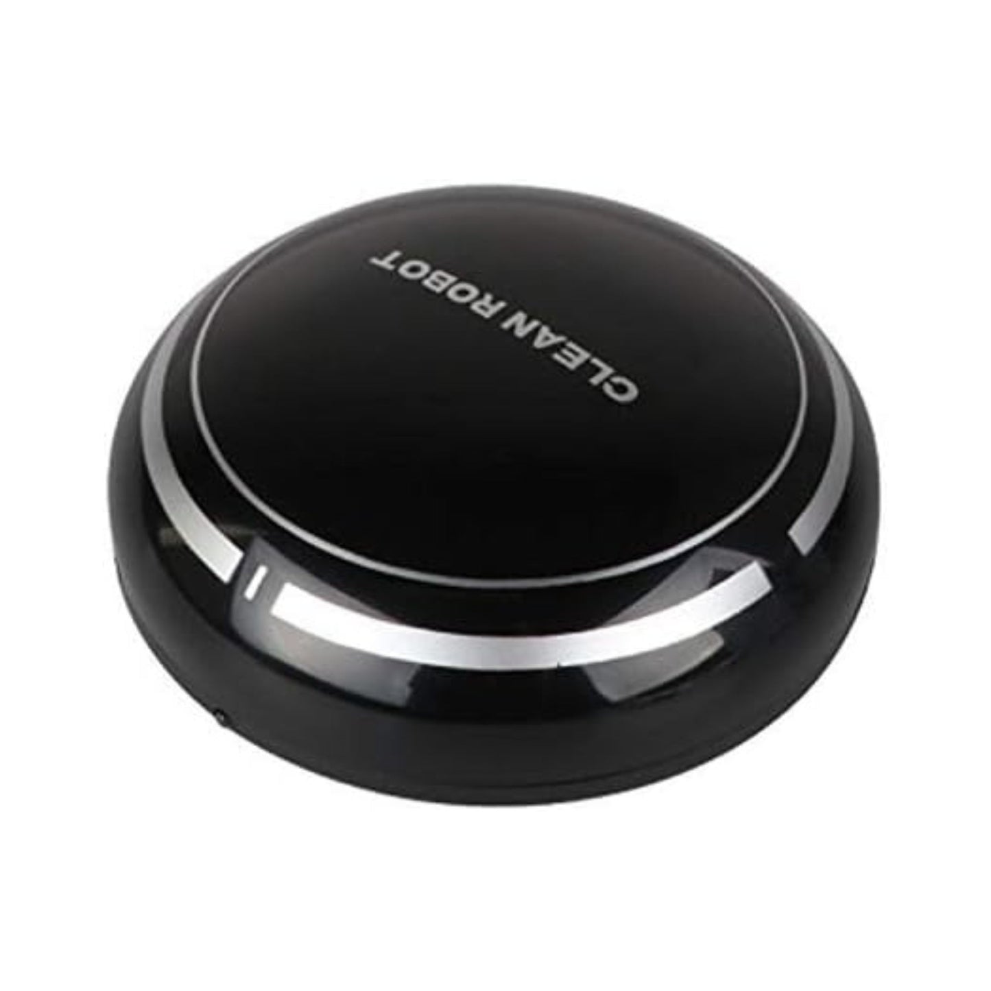Robot Vacuum Cleaner, Smart Robot USB Vacuum Cleaner Auto Robotic Vacuumms, 3 in 1 Robotic Floors Sweep Mop Sweeper Super Quiet Mini Cleaning Robot for Pet Hair, Hard Floor (Black)