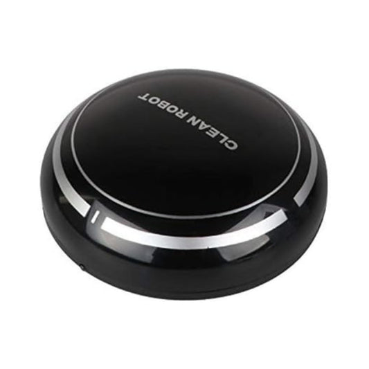 Robot Vacuum Cleaner, Smart Robot USB Vacuum Cleaner Auto Robotic Vacuumms, 3 in 1 Robotic Floors Sweep Mop Sweeper Super Quiet Mini Cleaning Robot for Pet Hair, Hard Floor (Black)
