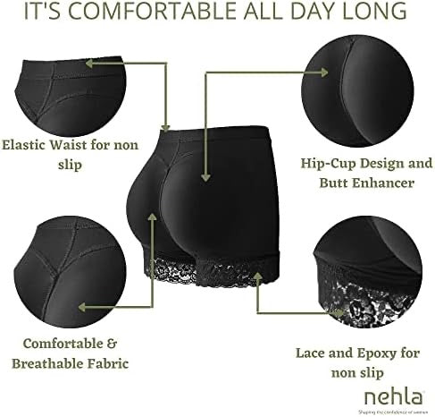 Women Shaper Padded Butt Lifter Panty Butt Hip Enhancer Fake Hip Shapwear Underwear Briefs Push Up Panties