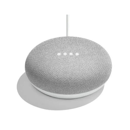 Google Home Mini 1st Generation, Small but Convenient Smart Speaker, Google Assistant, Control Appliances with Just Your Voice, Powerful and Rich Sound (White)