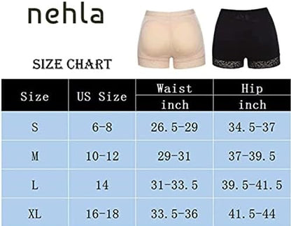 Women Shaper Padded Butt Lifter Panty Butt Hip Enhancer Fake Hip Shapwear Underwear Briefs Push Up Panties
