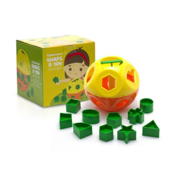 Tupperware Brand Shape-O Toy - BPA Free - Shape-O Sorter Toy for Babie ...
