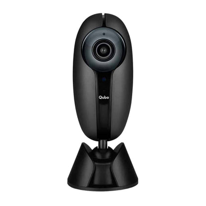 Qubo Outdoor Security Camera (Black) from Hero Group | Made in India | IP65 All-Weather | 2MP 1080p Full HD | CCTV Wi-Fi Camera | Night Vision | Mobile App Connectivity | Cloud & SD Card Recording