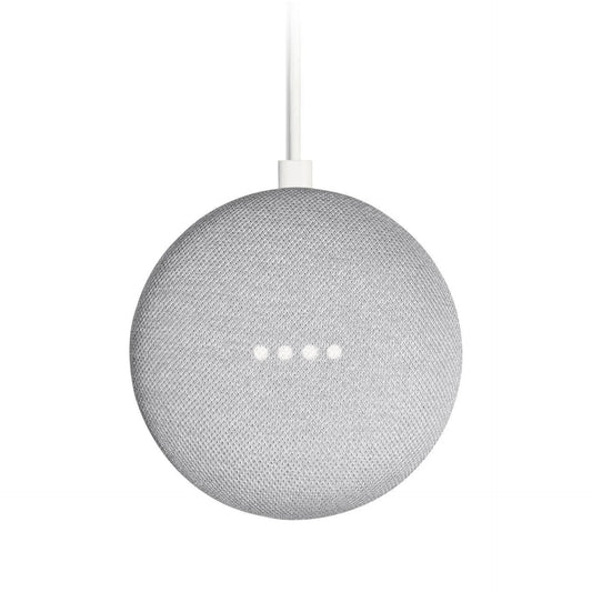 Google Home Mini 1st Generation, Small but Convenient Smart Speaker, Google Assistant, Control Appliances with Just Your Voice, Powerful and Rich Sound (White)