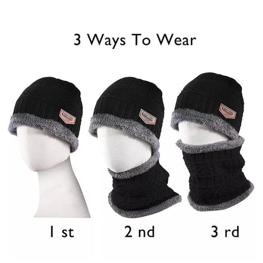Woolen Winter Cap for Women Woolen Cap for Women in Winter for Thermal Wear Stylish Soft Winter Caps for Boys & Girls for Warm Wear Head Winter Cap Men Woolen Cap Bennies (Random)