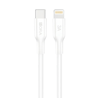1HORA 3A 1m USB Type-C to Lightning Fast Charging and Data Sync TPE Cable