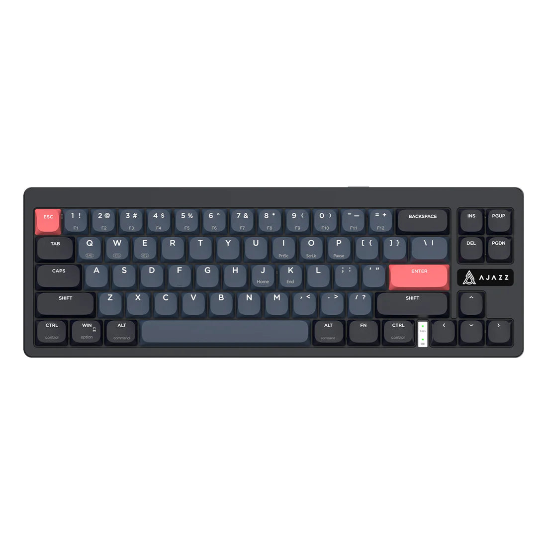 AJAZZ AKL680 Bluetooth 5.0 Mechanical Gaming Keyboard 68 Keys RGB 2.4G Wireless Keyboard Ergonomic for Laptop Gamer Desktop PC