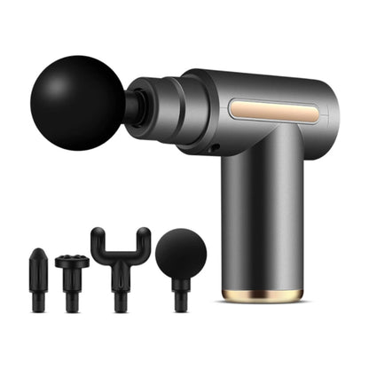 Handheld Muscle Massage Gun Deep Tissue Percussion Muscle Massager Gun Cordless Electric Massagers Neck Back with Massage Head for Workout Relaxation Sore Muscle and Stiffness