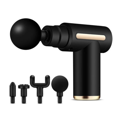 Handheld Muscle Massage Gun Deep Tissue Percussion Muscle Massager Gun Cordless Electric Massagers Neck Back with Massage Head for Workout Relaxation Sore Muscle and Stiffness