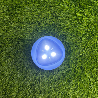 3 LED Touch Push On Off Light Self Stick On Click Cabinet Light LED Puck Light Battery Operated AA - 3 Pack