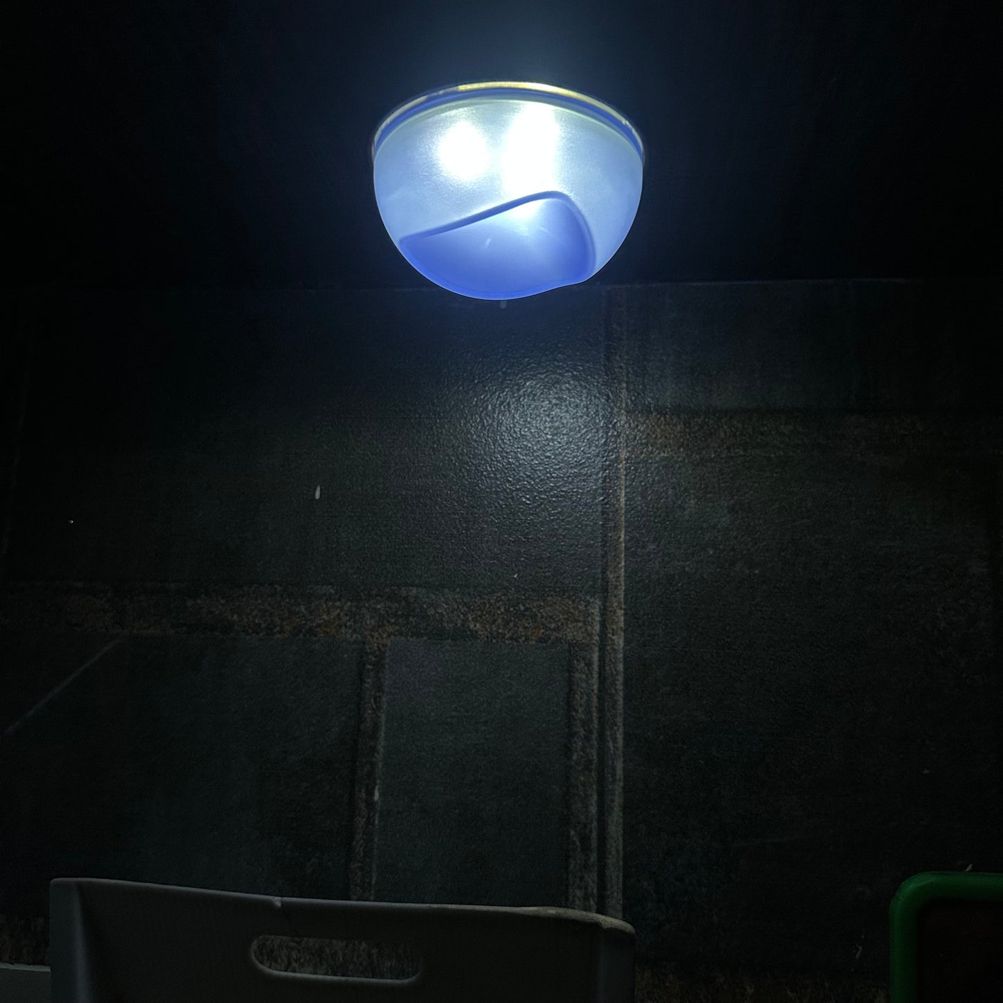 3 LED Touch Push On Off Light Self Stick On Click Cabinet Light LED Puck Light Battery Operated AA - 3 Pack