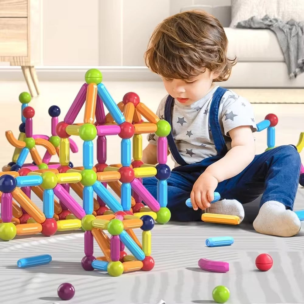 Magnetic Building Blocks Set for Kids 3+ | Educational & Creative Toy