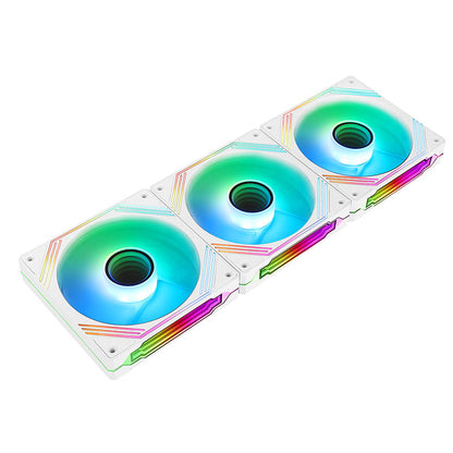 UPSIREN PF-14 PRISM 4PRO Computer Chassis Fan 14cm ARGB 4 Pin PWM Quiet Cooling Fan 12V Large Air Volume 61.5CFM/650-1800RPM - Black