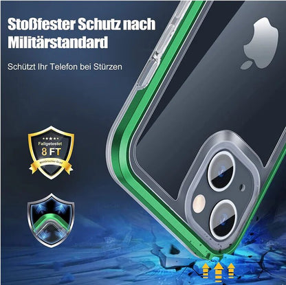 AOUIA Crystal Clear Case for iPhone 13, [Anti-Yellowing Protection] [Scratch-Resistant] [Shockproof Thin Mobile Phone Case] [Transparent Case], Compatible with iPhone 13 Case 6.1 Inch