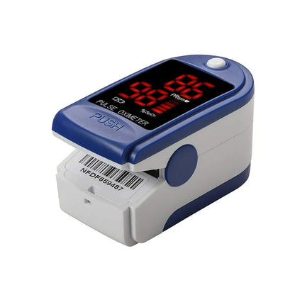 Finger Tip Pulse Oximeter - Blood Oxygen Saturation (SpO2) and Pulse Rate Monitor